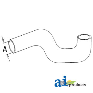 UT370006   Upper Hose---Replaces 402212R1